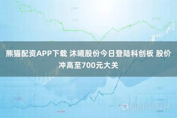熊猫配资APP下载 沐曦股份今日登陆科创板 股价冲高至700元大关