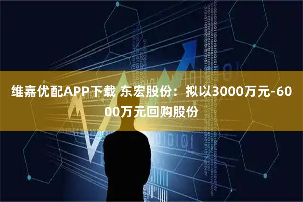 维嘉优配APP下载 东宏股份：拟以3000万元-6000万元回购股份